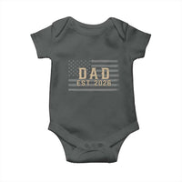 Dad Est 2026 Baby Onesie Promoted to Daddy New Dad
