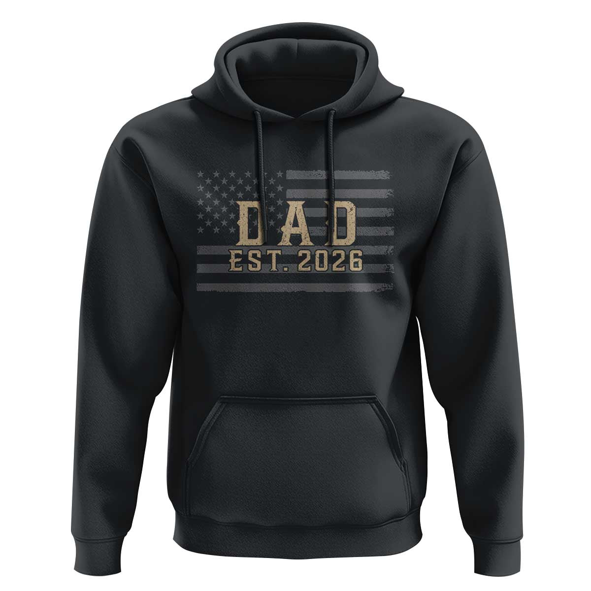 Dad Est 2026 Hoodie Promoted to Daddy New Dad