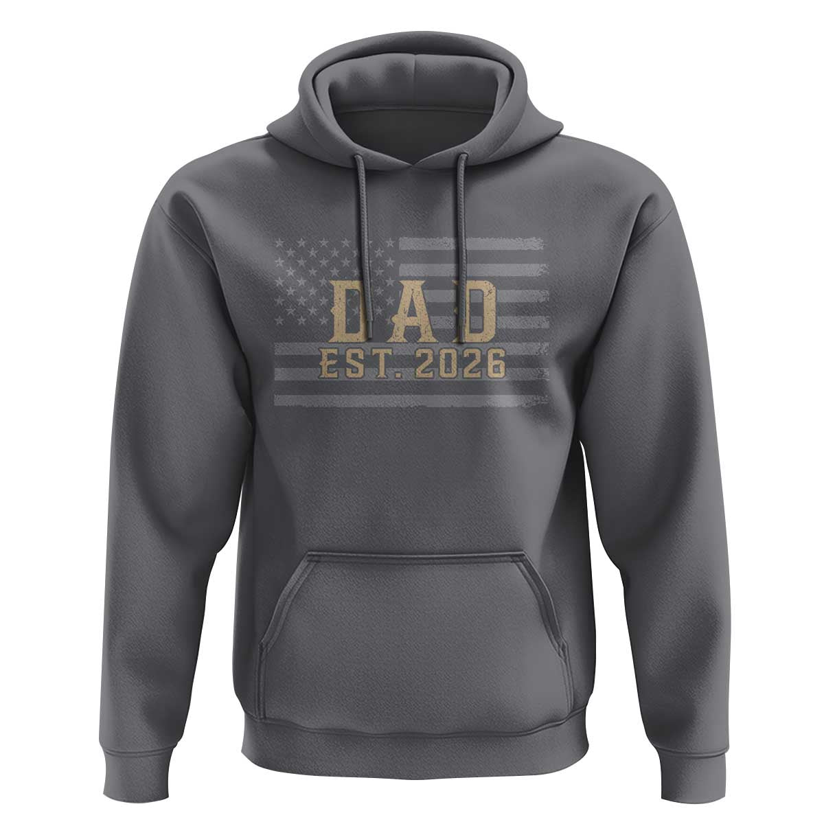 Dad Est 2026 Hoodie Promoted to Daddy New Dad