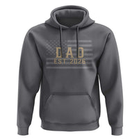 Dad Est 2026 Hoodie Promoted to Daddy New Dad