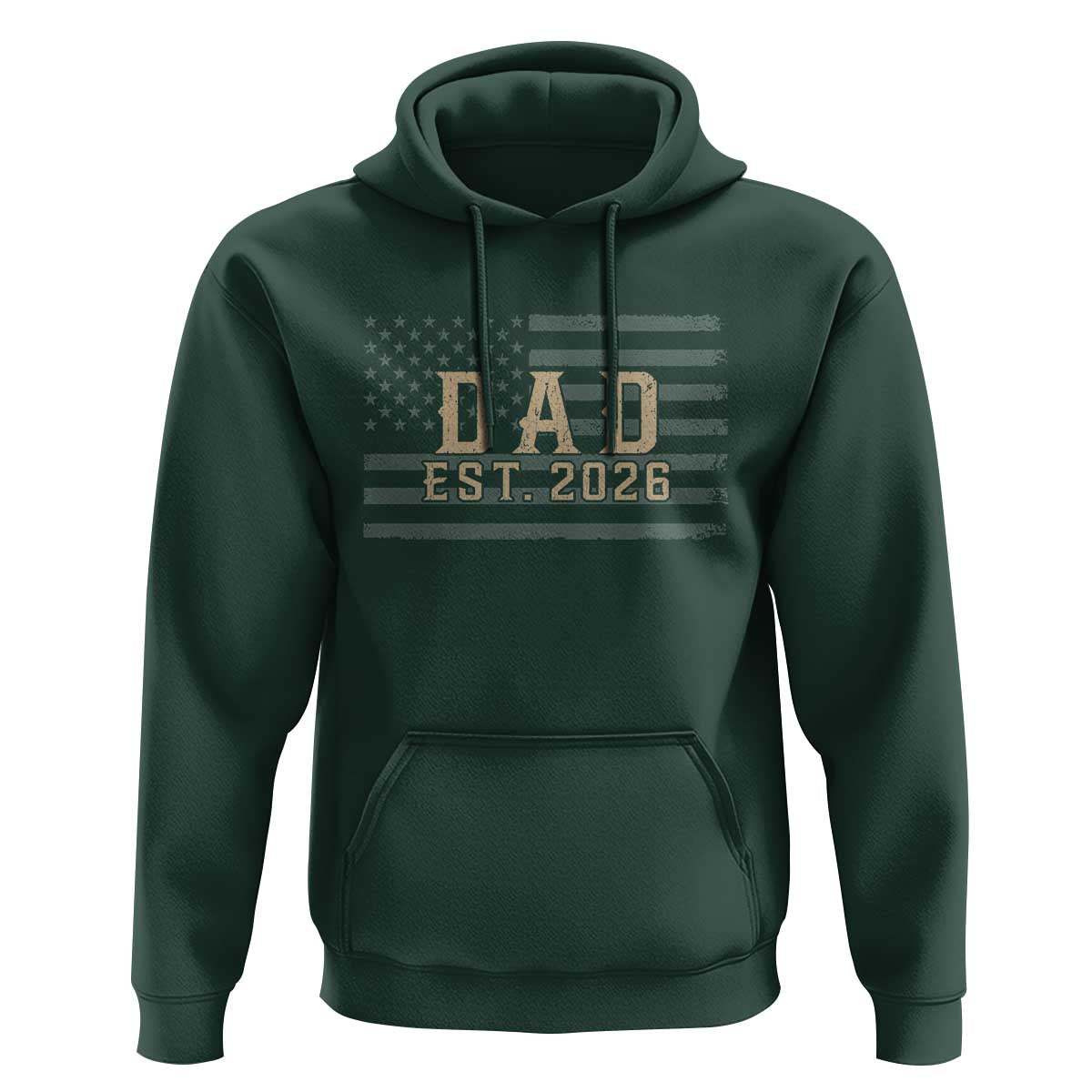 Dad Est 2026 Hoodie Promoted to Daddy New Dad