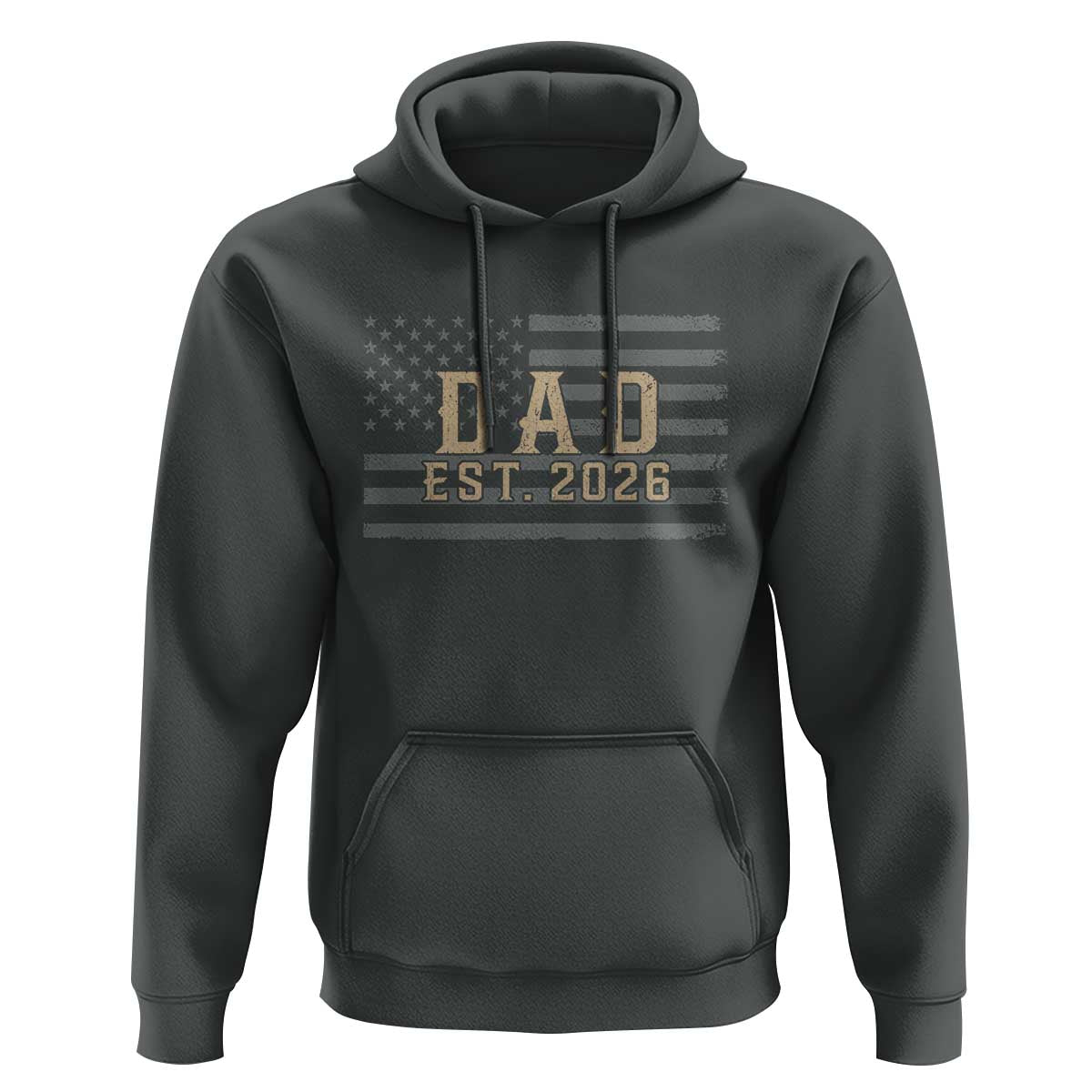 Dad Est 2026 Hoodie Promoted to Daddy New Dad