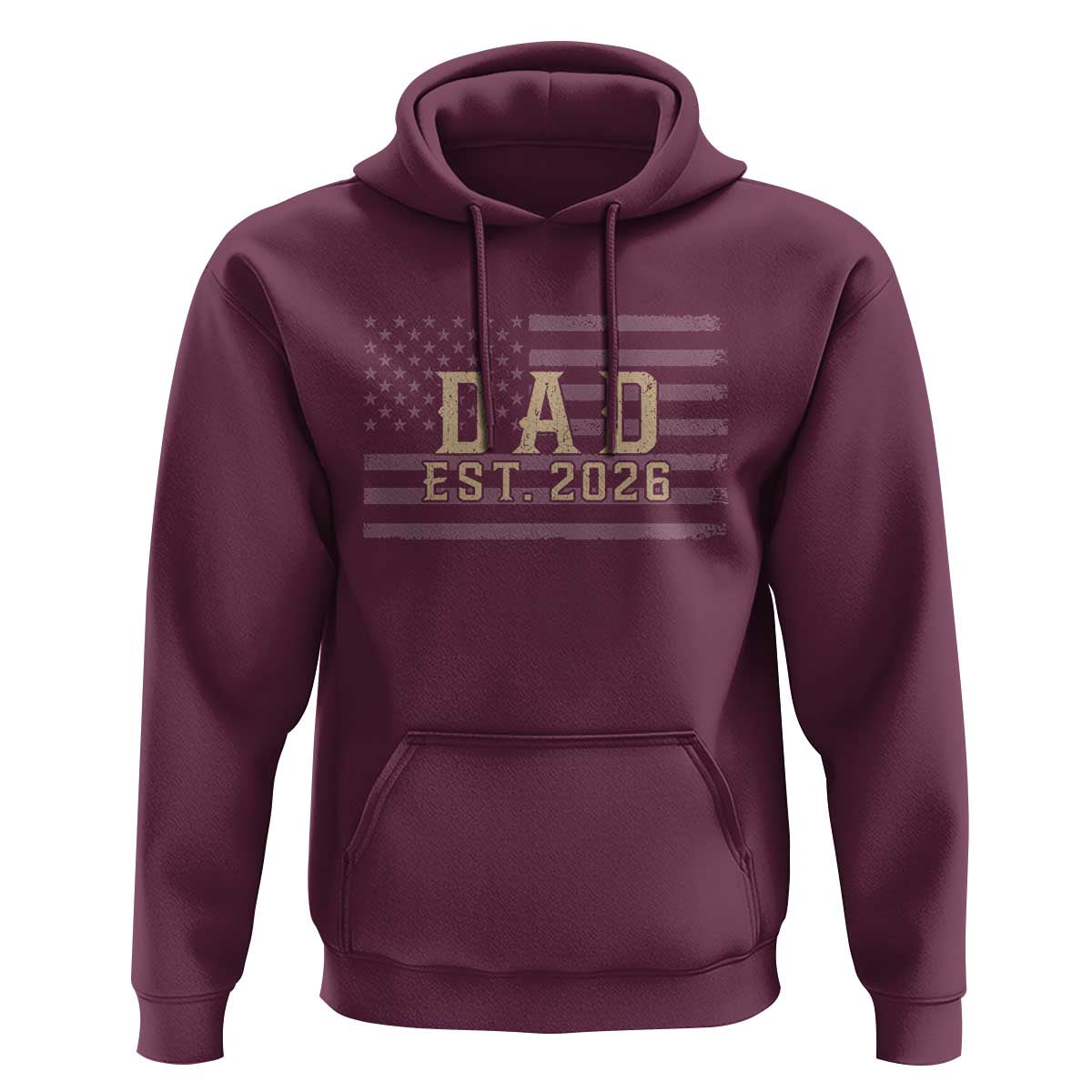 Dad Est 2026 Hoodie Promoted to Daddy New Dad