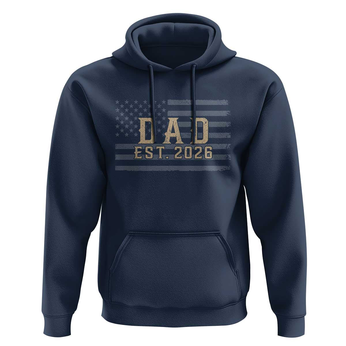 Dad Est 2026 Hoodie Promoted to Daddy New Dad