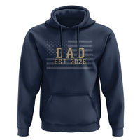 Dad Est 2026 Hoodie Promoted to Daddy New Dad