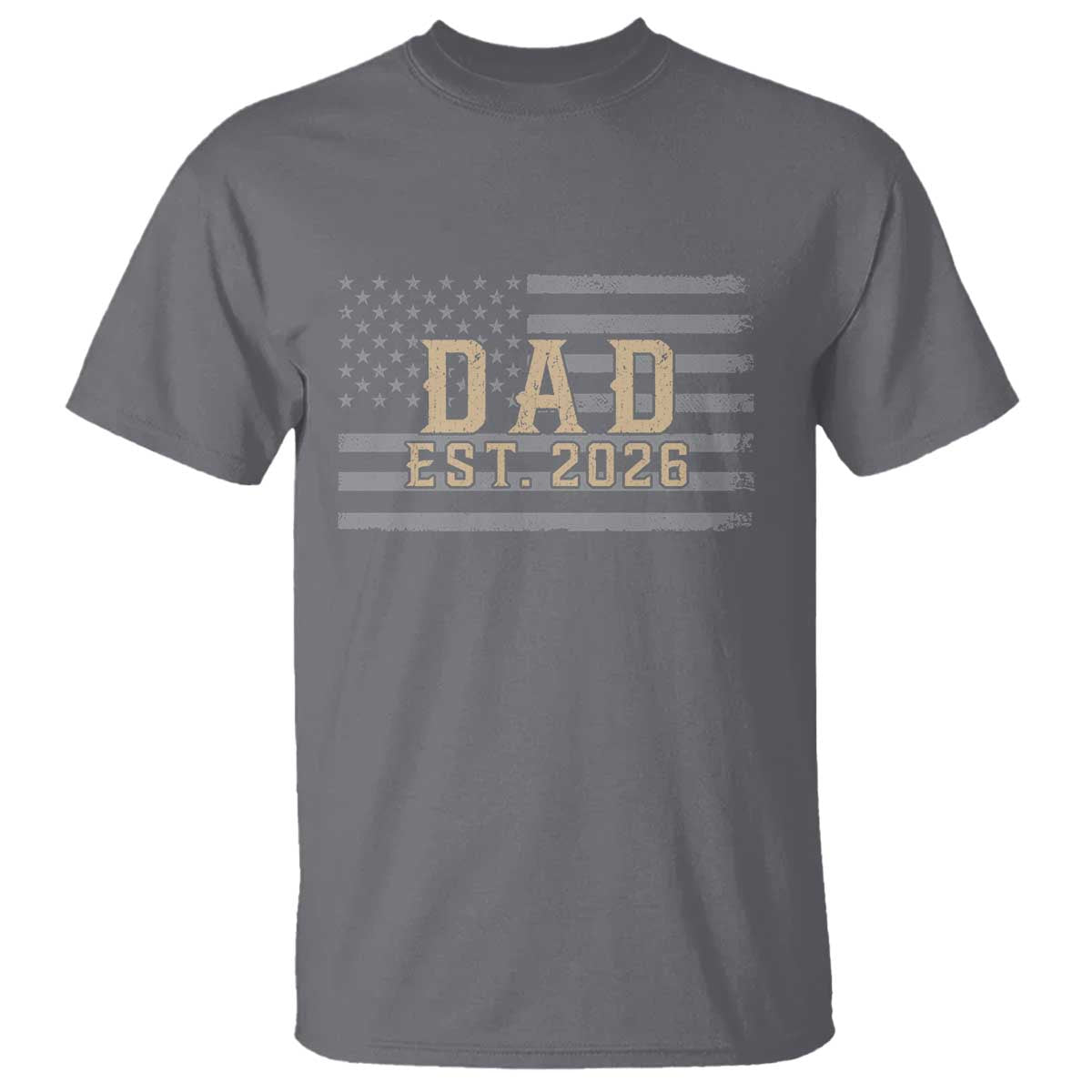 Dad Est 2026 T Shirt Promoted to Daddy New Dad