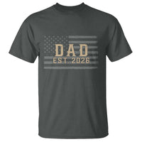 Dad Est 2026 T Shirt Promoted to Daddy New Dad