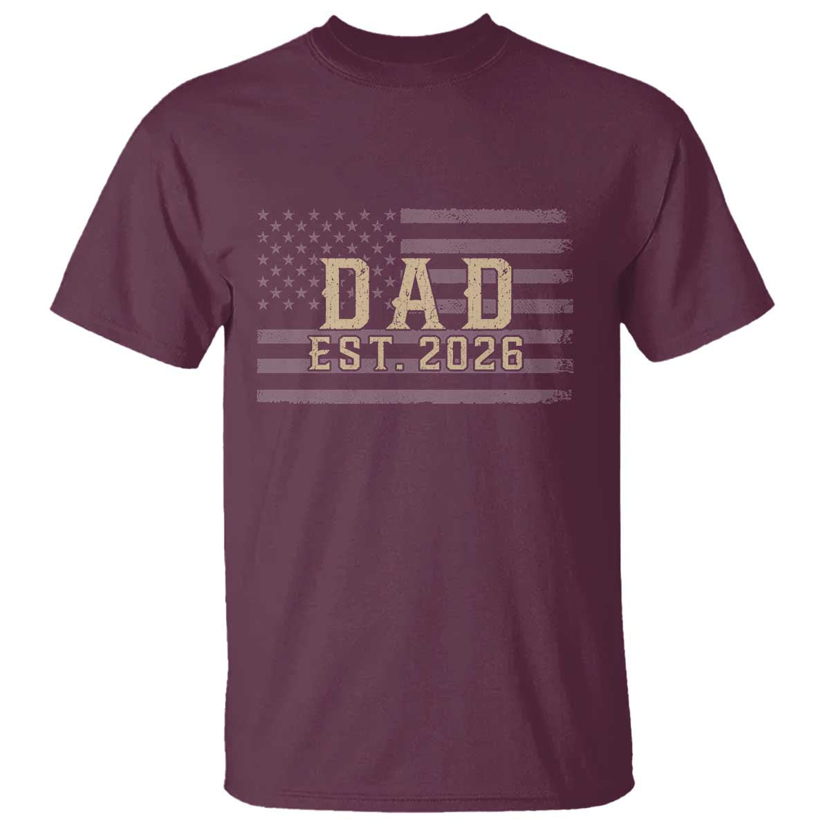 Dad Est 2026 T Shirt Promoted to Daddy New Dad