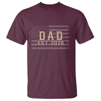 Dad Est 2026 T Shirt Promoted to Daddy New Dad