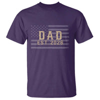 Dad Est 2026 T Shirt Promoted to Daddy New Dad