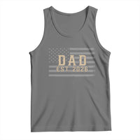 Dad Est 2026 Tank Top Promoted to Daddy New Dad