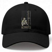 Dad Mode Activated Baseball Cap Tactical Baby Carrier Military Father Amerian Flag