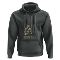 Dad Mode Activated Hoodie Tactical Baby Carrier Military Father Amerian Flag