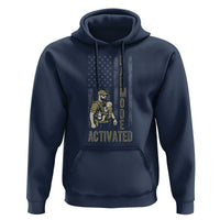 Dad Mode Activated Hoodie Tactical Baby Carrier Military Father Amerian Flag
