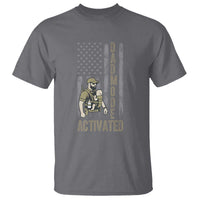 Dad Mode Activated T Shirt Tactical Baby Carrier Military Father Amerian Flag
