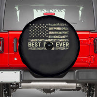 Best Dad Ever Spare Tire Cover Military Dad American Flag Camo