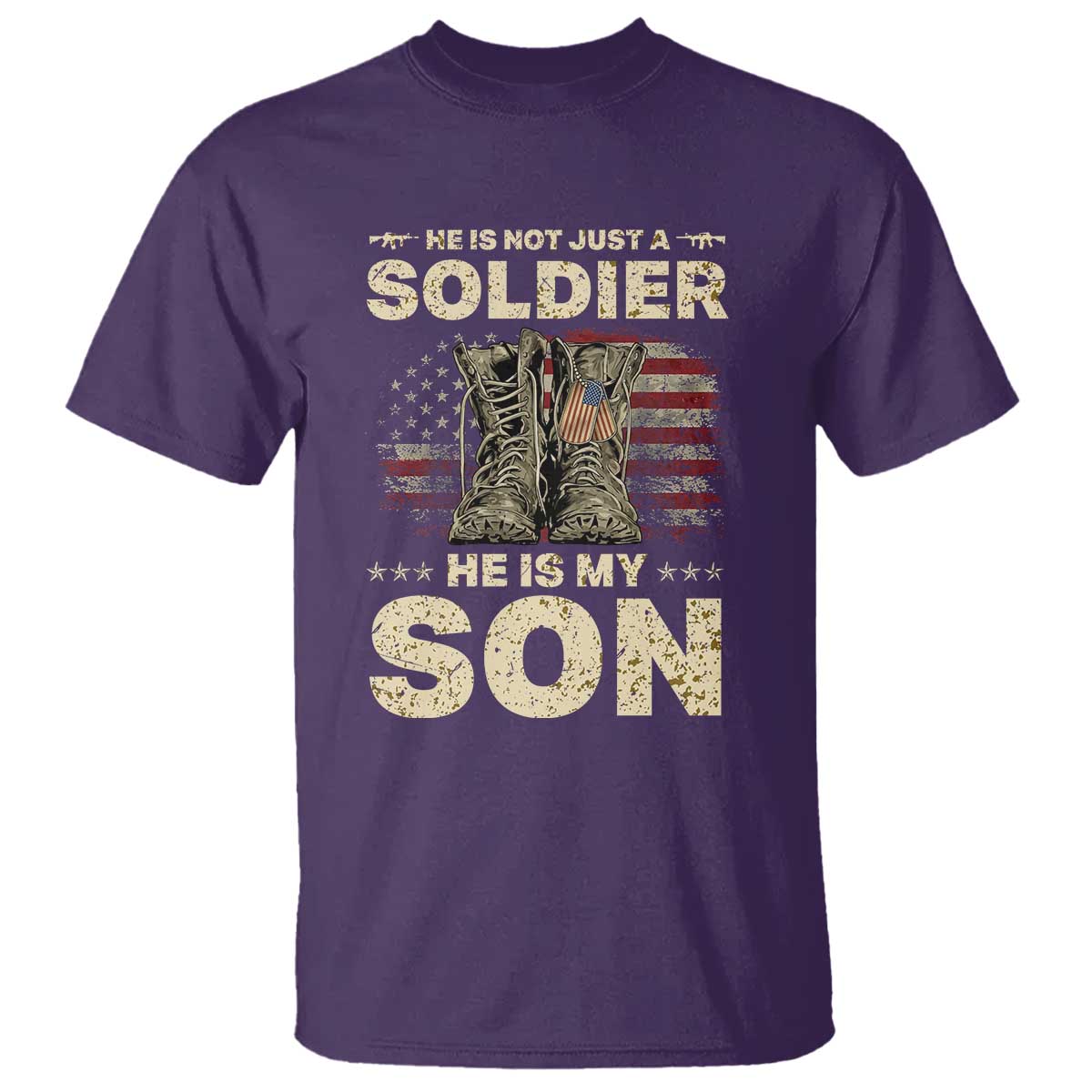 He Is Not Just A Soldier He Is My Son T Shirt Proud US Army Son