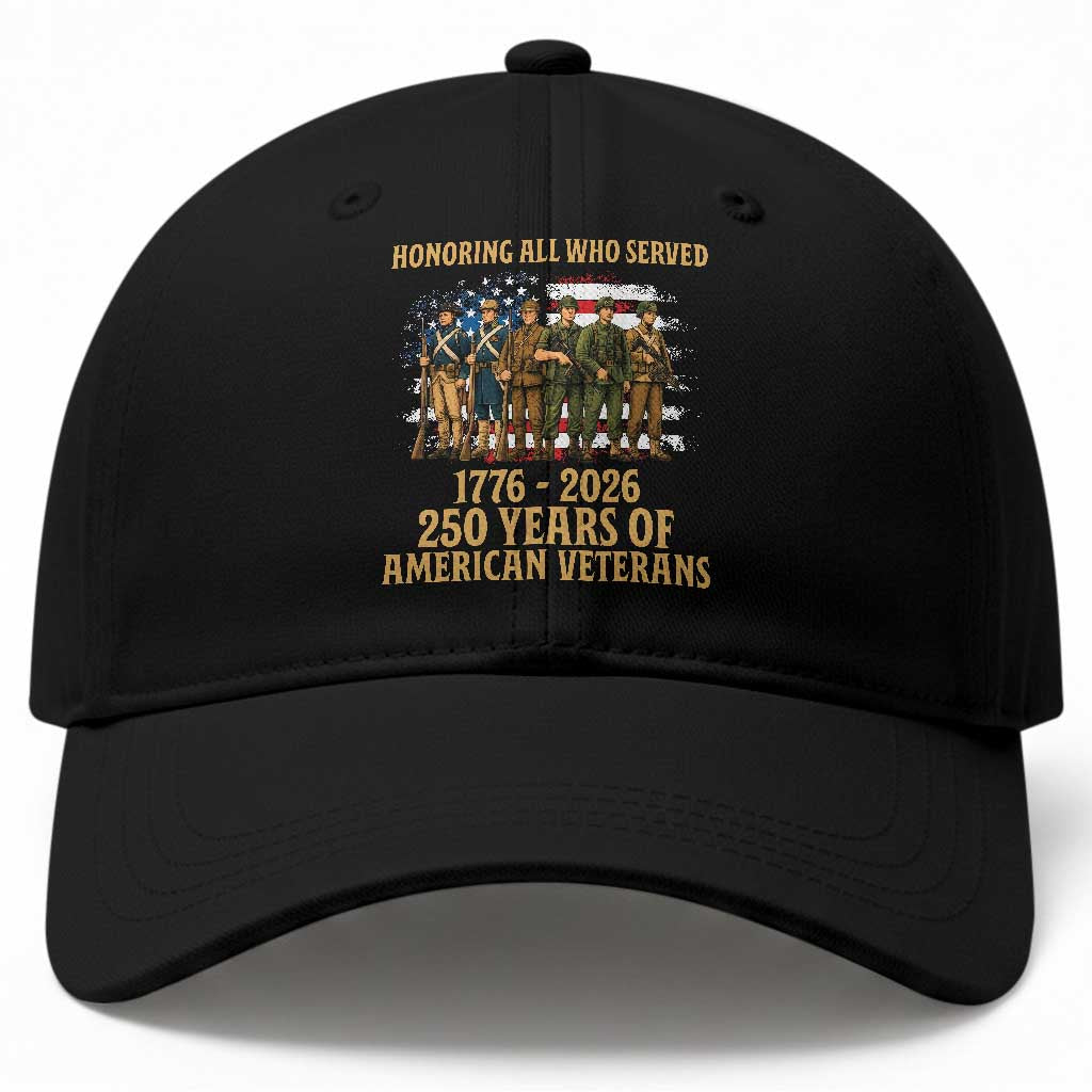 250 Years Anniversary Baseball Cap Patriotic USA Army Us Military
