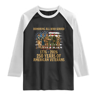 250 Years Anniversary Raglan Shirt Patriotic USA Army Us Military