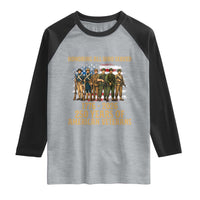 250 Years Anniversary Raglan Shirt Patriotic USA Army Us Military