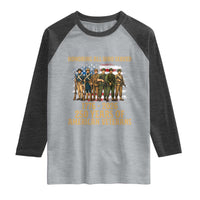 250 Years Anniversary Raglan Shirt Patriotic USA Army Us Military