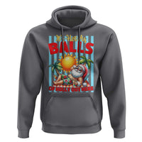 Hawaiian Christmas In July Hoodie It's Hot as Balls of Holly Out Here