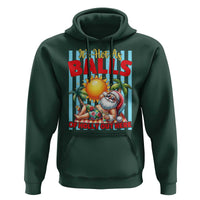 Hawaiian Christmas In July Hoodie It's Hot as Balls of Holly Out Here
