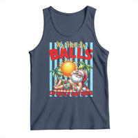 Hawaiian Christmas In July Tank Top It's Hot as Balls of Holly Out Here