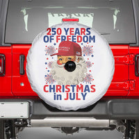 250 Years Of Freedom Spare Tire Cover Funny Santa Christmas in July