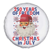 250 Years Of Freedom Spare Tire Cover Funny Santa Christmas in July