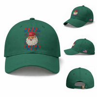 250 Years Of Freedom Baseball Cap Funny Santa Christmas in July