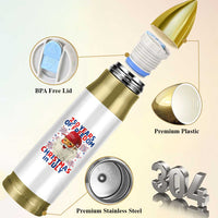 250 Years Of Freedom Bullet Tumbler Funny Santa Christmas in July