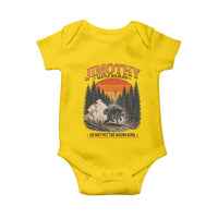 Jimothy Raccoon Seattle Meme Baby Onesie Viral Trash Panda Do Not Pet The Round King