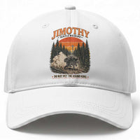Jimothy Raccoon Seattle Meme Baseball Cap Viral Trash Panda Do Not Pet The Round King