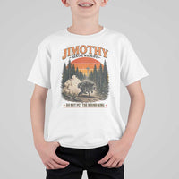Jimothy Raccoon Seattle Meme T Shirt For Kid Viral Trash Panda Do Not Pet The Round King