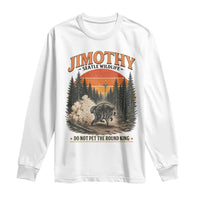 Jimothy Raccoon Seattle Meme Long Sleeve Shirt Viral Trash Panda Do Not Pet The Round King