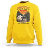 Jimothy Raccoon Seattle Meme Sweatshirt Viral Trash Panda Do Not Pet The Round King
