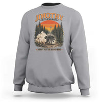 Jimothy Raccoon Seattle Meme Sweatshirt Viral Trash Panda Do Not Pet The Round King