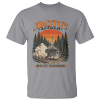 Jimothy Raccoon Seattle Meme T Shirt Viral Trash Panda Do Not Pet The Round King