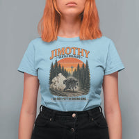Jimothy Raccoon Seattle Meme T Shirt For Women Viral Trash Panda Do Not Pet The Round King