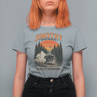 Jimothy Raccoon Seattle Meme T Shirt For Women Viral Trash Panda Do Not Pet The Round King