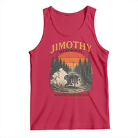 Jimothy Raccoon Seattle Meme Tank Top Viral Trash Panda Do Not Pet The Round King
