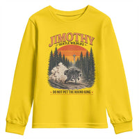 Jimothy Raccoon Seattle Meme Youth Sweatshirt Viral Trash Panda Do Not Pet The Round King