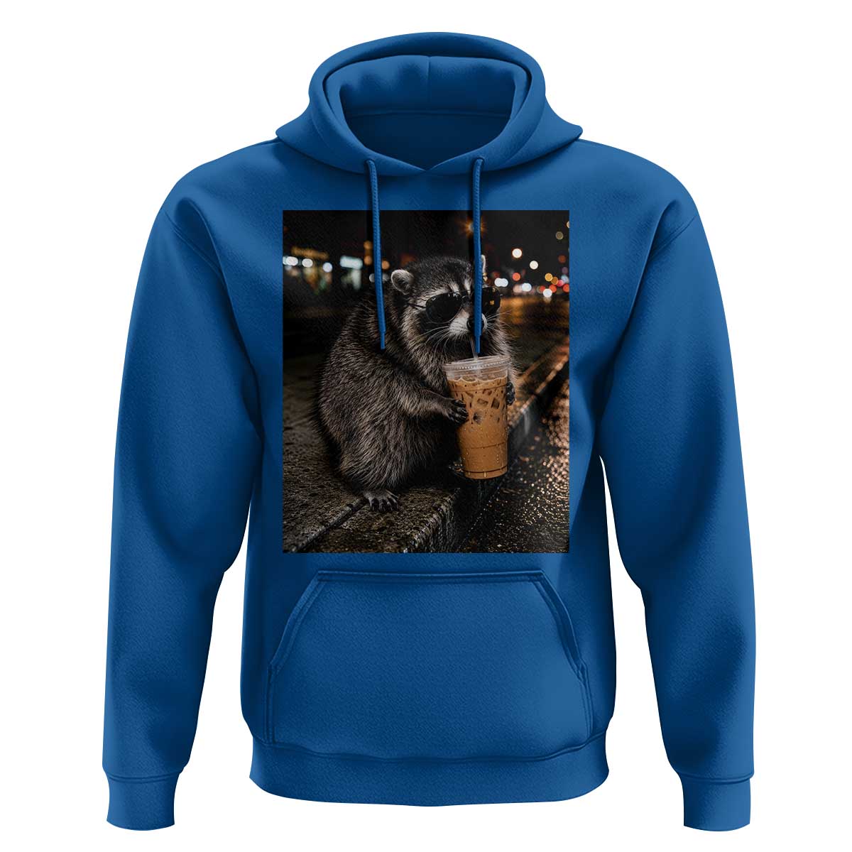 Jimothy Raccoon Seattle Drinking Iced Coffee Meme Hoodie Viral Trash Panda Seattle Animal Meme
