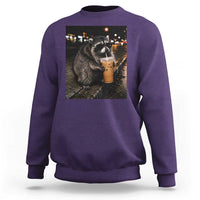 Jimothy Raccoon Seattle Drinking Iced Coffee Meme Sweatshirt Viral Trash Panda Seattle Animal Meme