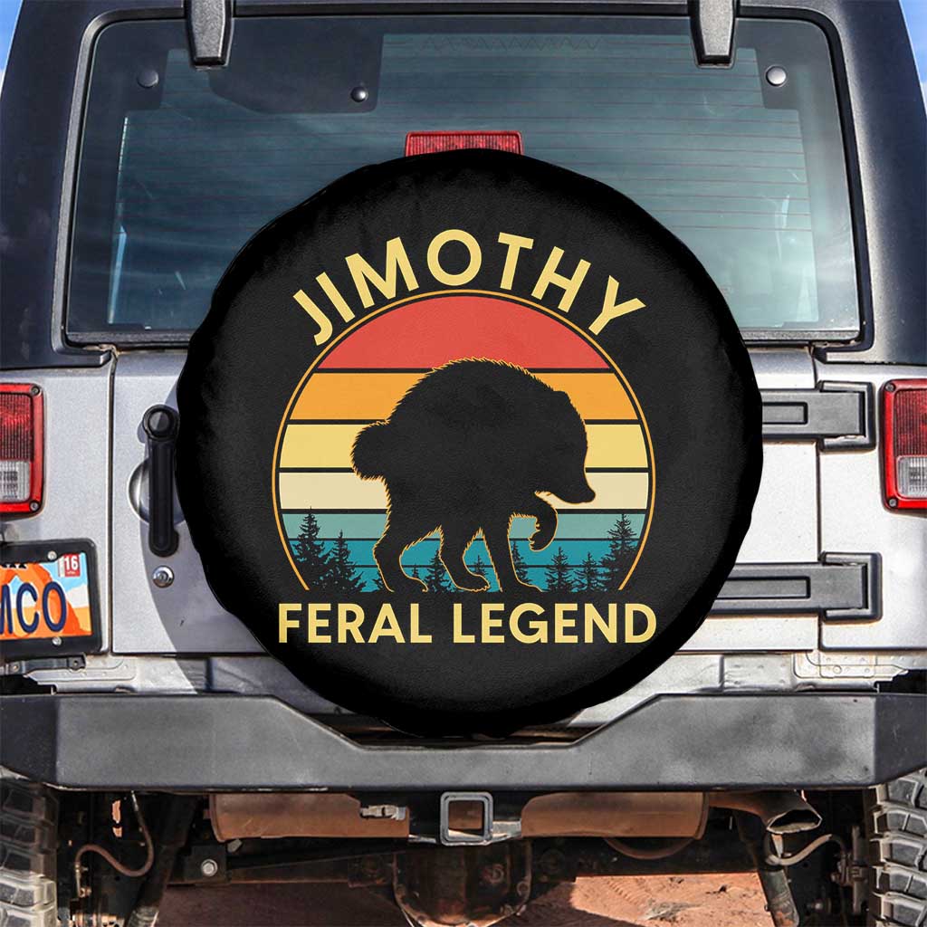 Jimothy Raccoon Seattle Spare Tire Cover Funny Seattle Feral Legend Animal Meme