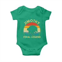 Jimothy Raccoon Seattle Baby Onesie Funny Seattle Feral Legend Animal Meme