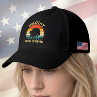 Jimothy Raccoon Seattle Baseball Cap Funny Seattle Feral Legend Animal Meme