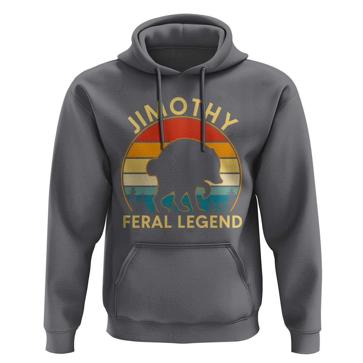 Jimothy Raccoon Seattle Hoodie Funny Seattle Feral Legend Animal Meme