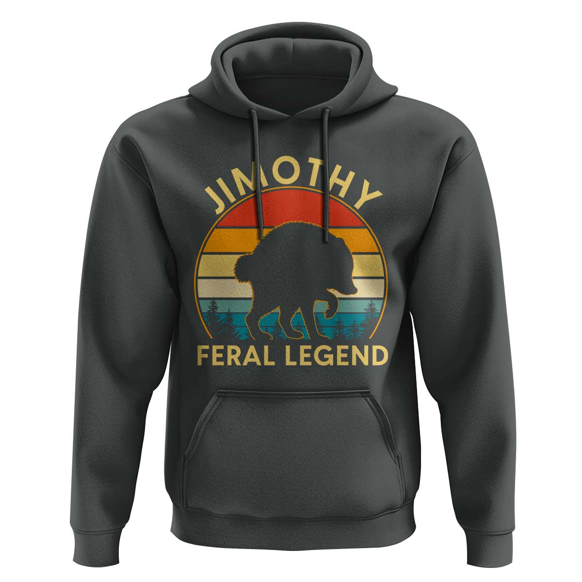Jimothy Raccoon Seattle Hoodie Funny Seattle Feral Legend Animal Meme